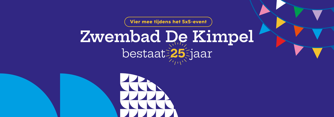 Zwembad De Kimpel bestaat 25 jaar!